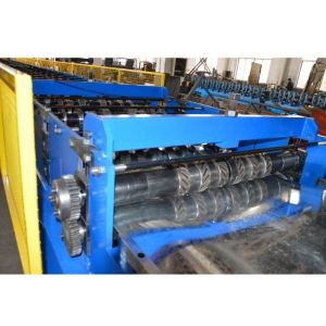 Metal Floor Deck Roll Forming Machine Speed 12m/Min 1.2mm thickness With Touch