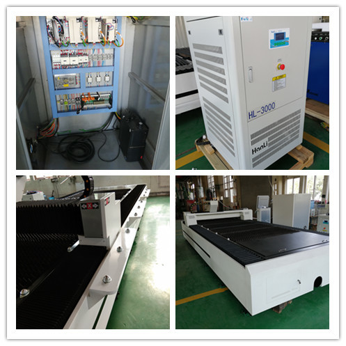 Metal pipe and sheet fiber laser cutting machine 3015