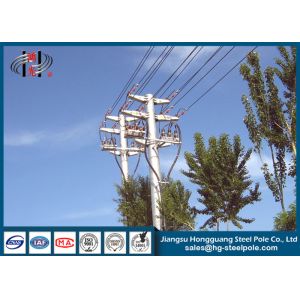 China Explosion Proof Steel Tubular Poles for Electrical Power Transmission on sale