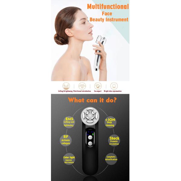 140g 240V Microcurrent Ion RF EMS Beauty Instrument