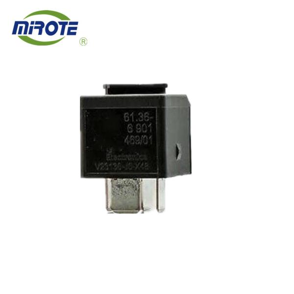 Quality Mini Automotive Electromagnetic Relay 61 36 6 901 469 24v Relay Black Plastic Cover wholesale