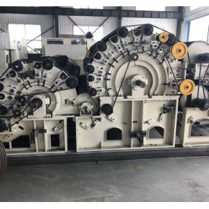 Polyester Single Cylinder Nonwoven Carding Machine Electric Fiber In Textile