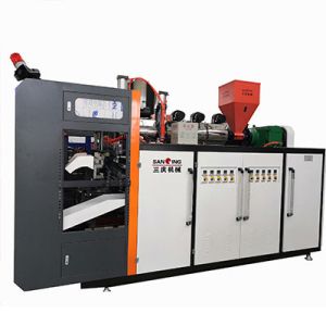 ISO9001 PE Hydraulic Molding Machine L/D 25/1 2 Cavity PE Blowing