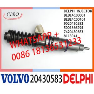 Common Rail Fuel Diesel Injector BEBE4C00001 BEBE4C00101 20430583 8113941