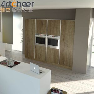 Customized Size European Style Kitchen Furniture in Plywood with Modular