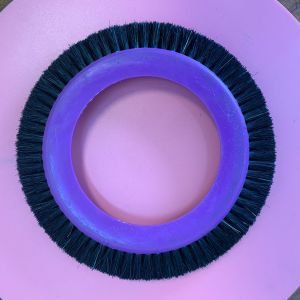 Finsihing Machine Spares Stenter Brush Bruckner Small Type Purple Body Black Bristle Material
