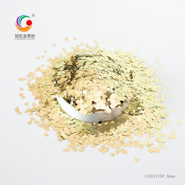 Add Some Shine to Your Daily Makeup with Multicolored PET Special Shape Glitter Powder and Nail Stickers