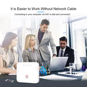 AX6 PRO Lightweight Easy To Use 4G LTE External Antenna CPE Wifi Router For