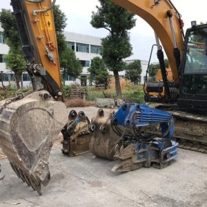 Excavator Hydraulic Vibratory Hammer Pile Driver for cemetn sheet