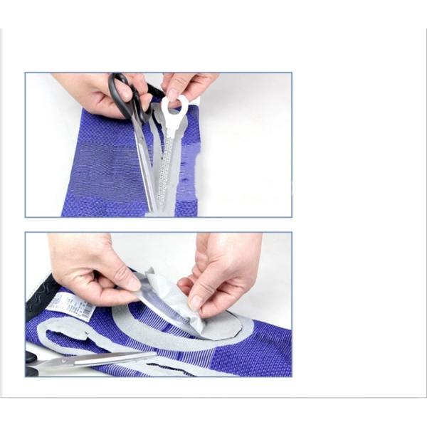 Custom Sports Knitted Breathable Nylon Knee Pads Anti Collision Eco - Friendly