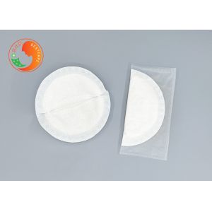 Round Shape Hygiene Disposable Breast Pads High Absorbing Customizable