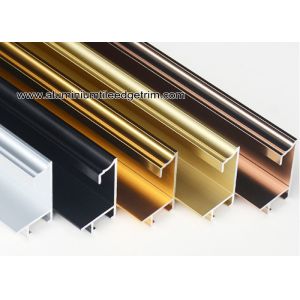Superior Aluminium Picture Frame Moulding Profiles With Concave Surface