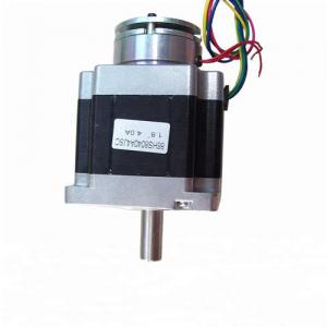 China 80 Mm Length 4A High Torque Nema 34 Stepper Motor Keyway Type With Brake on sale