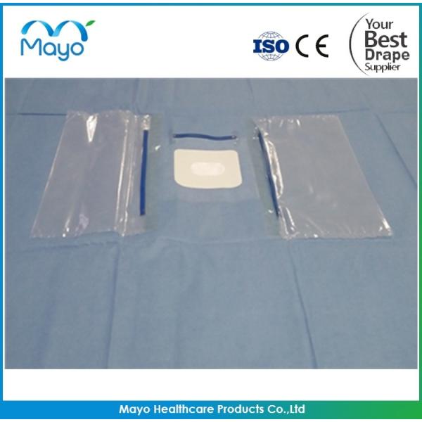Disposable Surgical Eye Drape With Collection Pouch For Ophthalmology