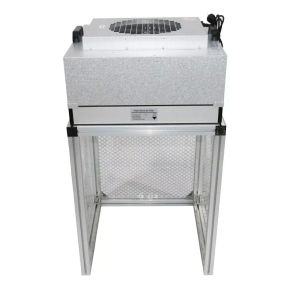 China Sterile Working Environment Laminar Air Flow Workbench With HEPA H14/U15 Filter Type And 600*600*740 Table Size on sale