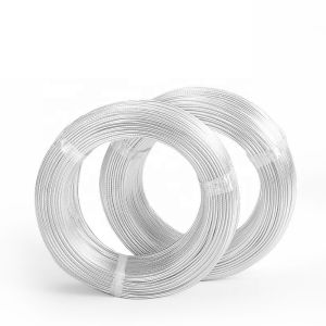 42 Strands 0.08mm Chemical Resistant PTFE Insulated Silver Plated Copper Wire