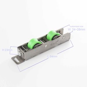 Modern Design Style Adjustable Double Pulley Sliding Gate Door Roller for