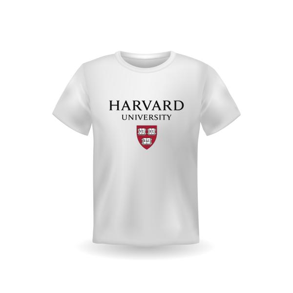 OEM University T-Shirt Promotion Shirt Custom Design with University Logo and