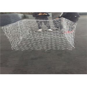 Cheap 8x10cm Gabion Box Hexagonal Hole Galvanized Anticorrosive for sale