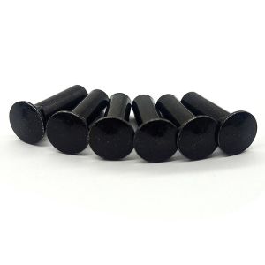 High Precision Internally Threaded Rivets Black Anodized Aluminum Rivets