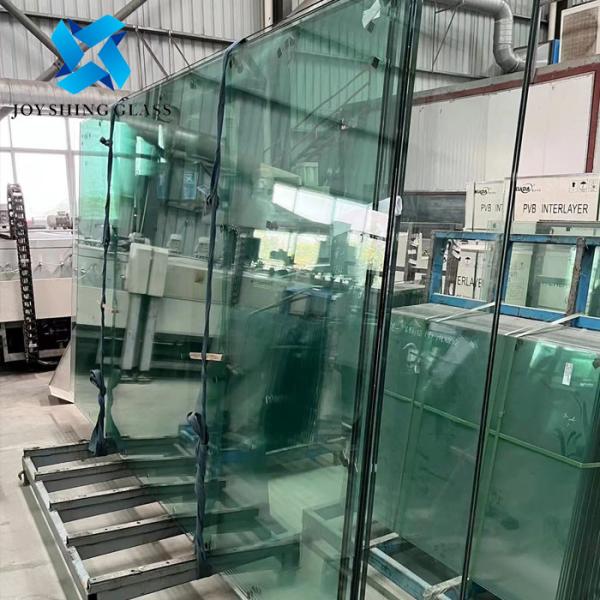 Quality Ultra Clear Laminated Glass Sheets 1830*2440mm PVB Safety Laminated Glass wholesale