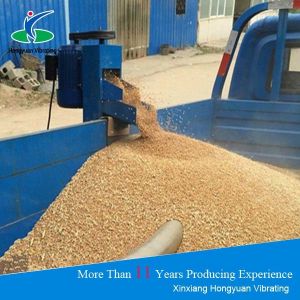 Truck loading grain pneumatic conveyor machine with soft tubes