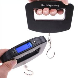 Travel with Confidence Using 50kg Capacity Digital Luggage Scale and Backlight