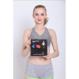 Custom Logo Core Sliders for Gym Pilates Gliders Ab Exercise Workout Gliding