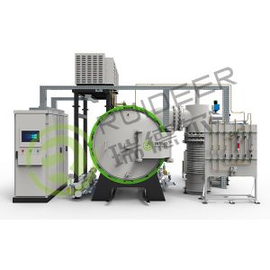 PLC Control System and Graphite Heating Element in High Temperature Vacuum
