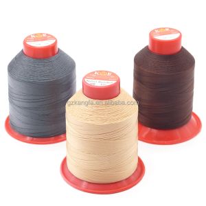 Knitting High Tenacity Nylon 210d/3 Nylon Bonded Thread 66 Bonded Sewing Thread