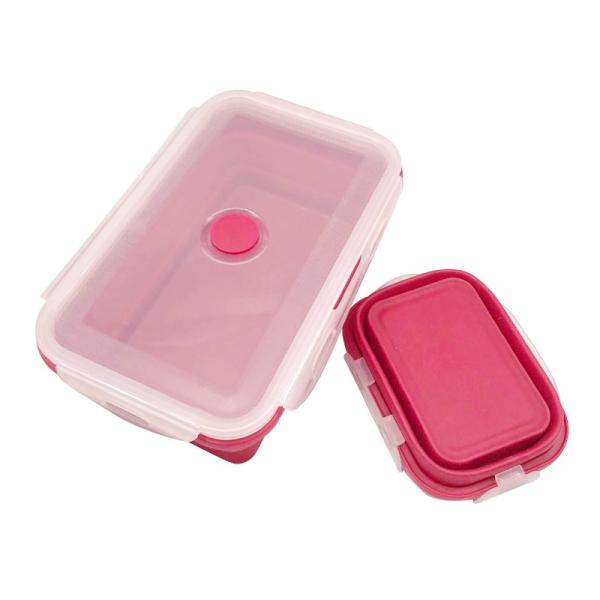 Quality High Temperature Resistance Branded Antique Non-plastic Office Adult Silicone Lunch Boxes For Camping Order Online wholesale