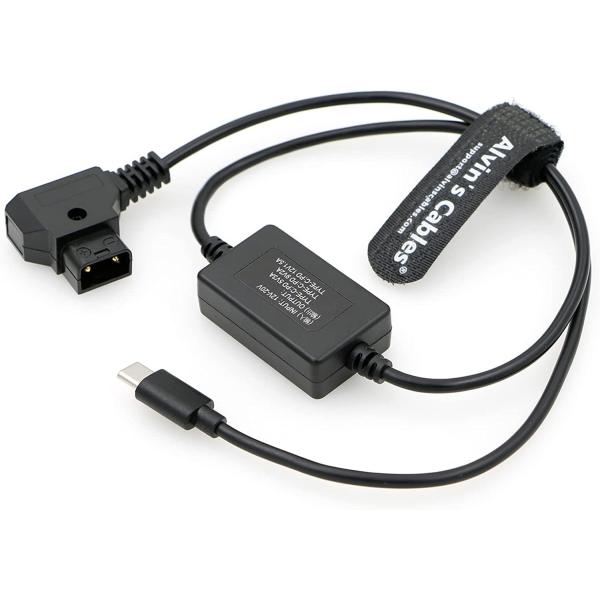 Alvin's Cables USB C Type C PD To D Tap Power Cable 5V 3A/9V 2A/12V 1.5A Fast