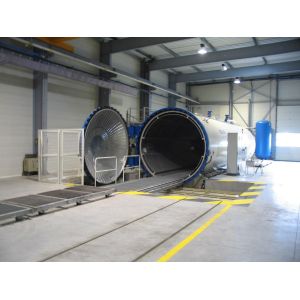 Composite Materials Pressure Vessel Autoclave Temperature With Plc Control