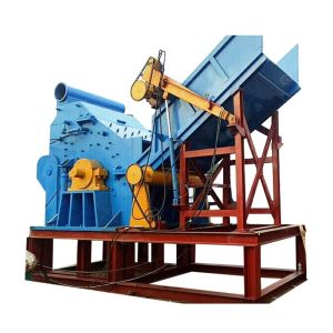 Scrap Motor Stator Rotor Hammer Crusher Machine for High Purity Copper Recovery