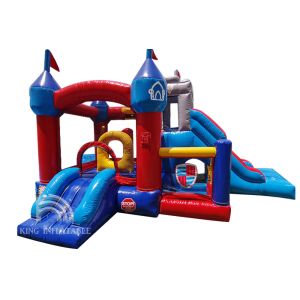Inflatable Bouncer Castle Kids Bouncy House Jumping Castles With Slide
