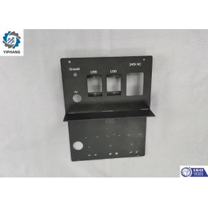 Ground Terminal Button Panel Angle Sheet Metal Brackets Silk Screen angle Ra 0.1