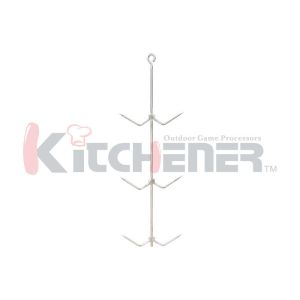 Cheap Portable Bone Meat Saw Hook Tree With 6 Sharp Pointed Hooks 10mm Diameter for sale