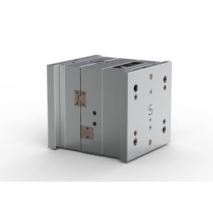 OEM / ODM ： Cold Runner Injection Molding & Glasses Camera Housing+Bracket (1+1)