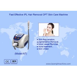 Skin Rejuvenation IPL Hair Removal Machines With Non Stripping Technology