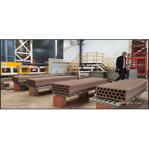 Hollow Brick Loading And Unloading System 8000-12000 Block/H