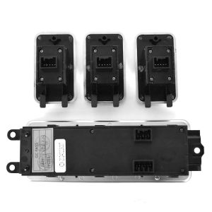 VIKNAV Window Lifter Control Switch Button LCD Panel Car Window Lift Switch Kit