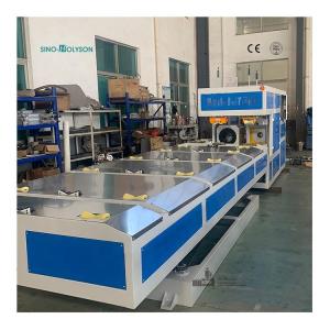 Cheap 380V Automatic PVC Pipe Socketing Machine With L Shape Mould for sale