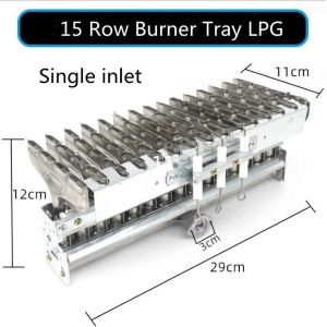 11 Row Single Row Single Intake Burner