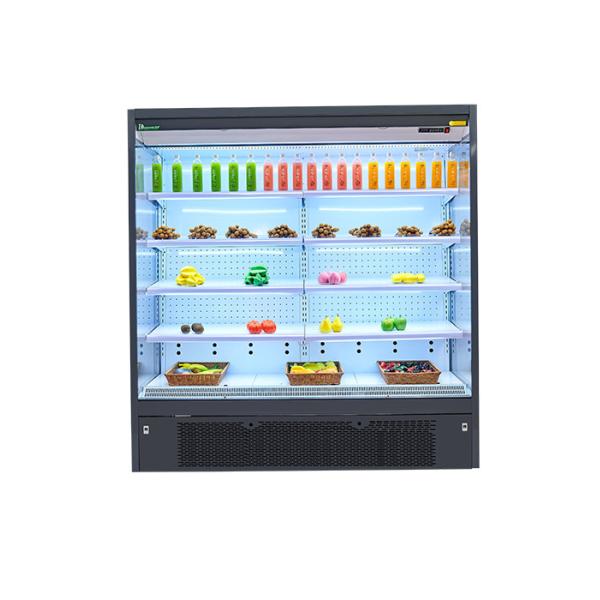 Quality Multideck Drinks Vegetable And Fruit Open Front Chiller For Supermarket wholesale
