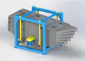Double Deck Gyratory Screen Reciprocating Motion Mesh Cleaner Multi Deck Screening Machine