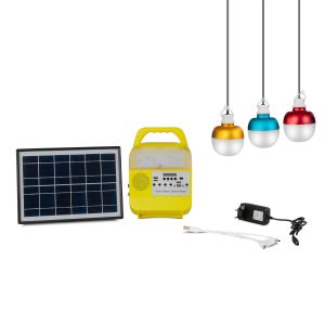 Cheap Solar Powered LED Lighting Stalls Energy-Saving Home Products Camping Lamps for sale