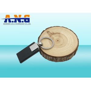 Printed Passive Black ABS Rfid Key Fob for Access Control Systems and Security