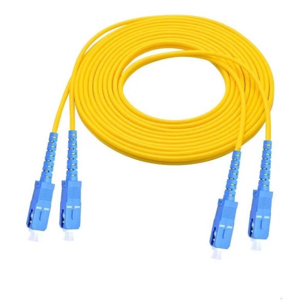 Quality SC/APC SC/UPC 1m 2m 3m Fiber Optic Patch Cord OS2 Single Multi Mode wholesale