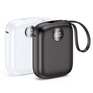 OEM 10000mAh Portable Charger 22.5W Super Fast Charging Power Bank With Data