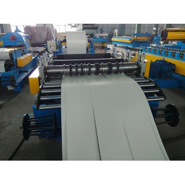 Hydraulic Tension Station Steel Slitting Line / Cut To Length Machine